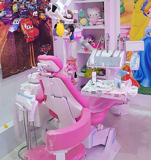 تجهیزات پزشکی اتاق دندان پزشکی کودکان